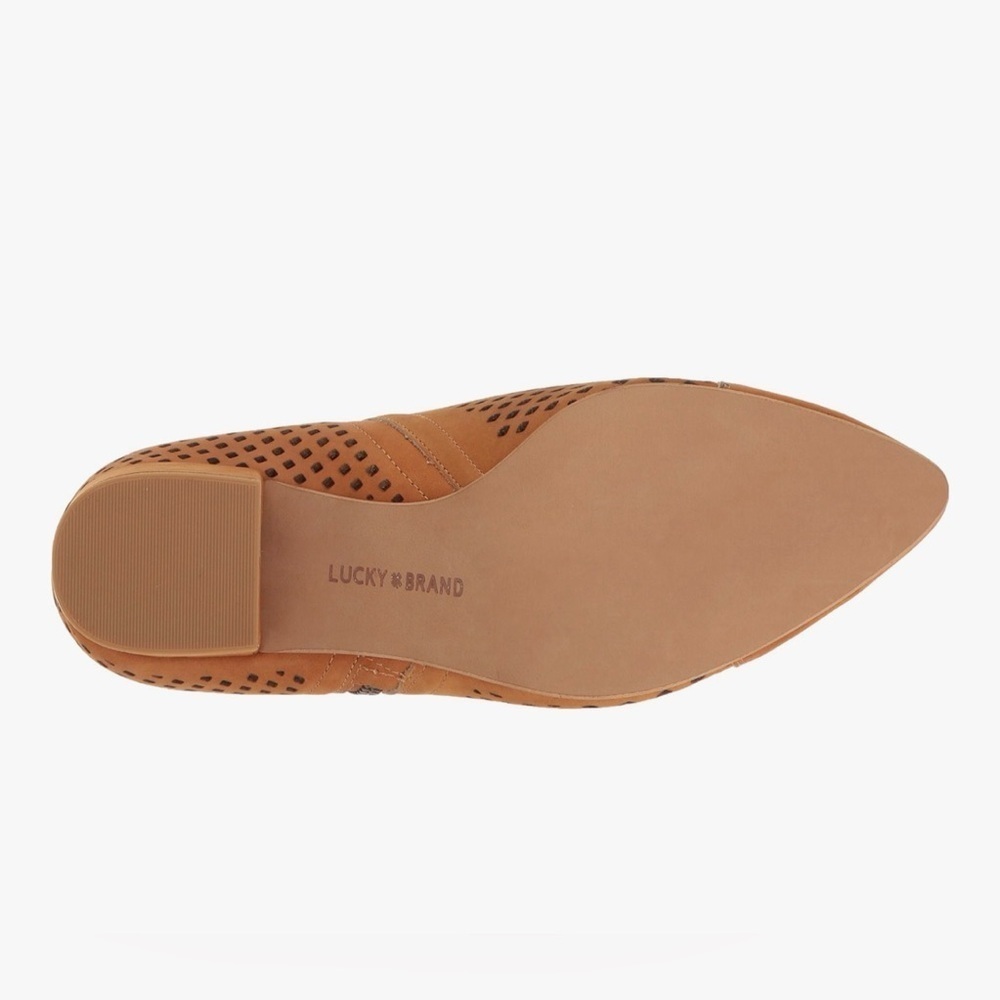 Lucky Brand Jakelyn Bootie in Cafe Size 9 - Picture 6 of 15